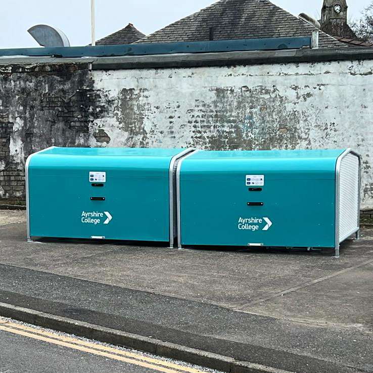 Ayrshire College Bike Hangars