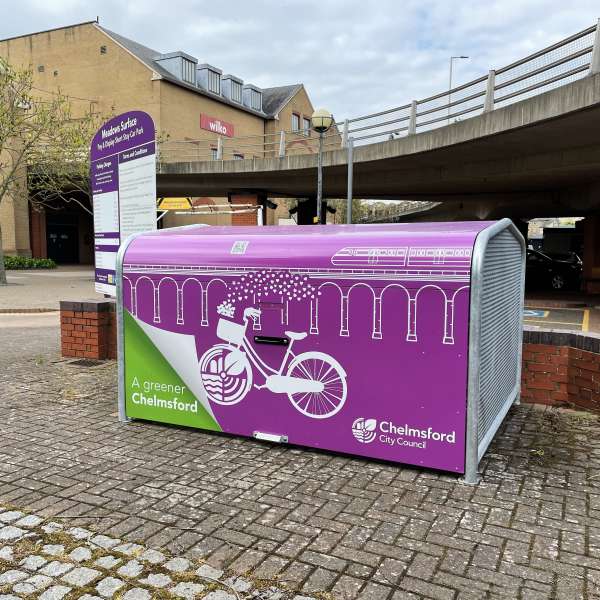 Cycle Parking | Bike Hangars & Cycle Lockers | FalcoPod Bike Hangar | image #25 |  Bike Hangar