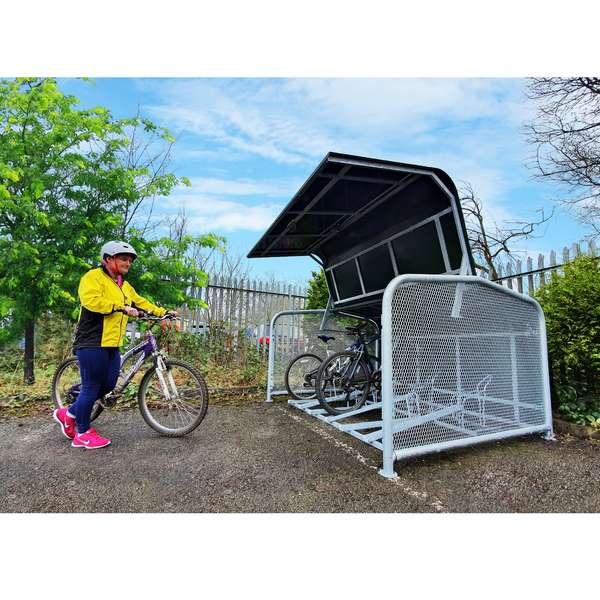 Shelters, Canopies, Walkways and Bin Stores | Cycle Shelters | FalcoPod Bike Hangar | image #14 |  Bike Hangar