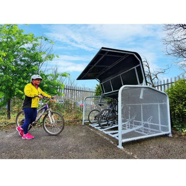 Shelters, Canopies, Walkways and Bin Stores | Cycle Shelters | FalcoPod Bike Hangar | image #22 |  Bike Hangar