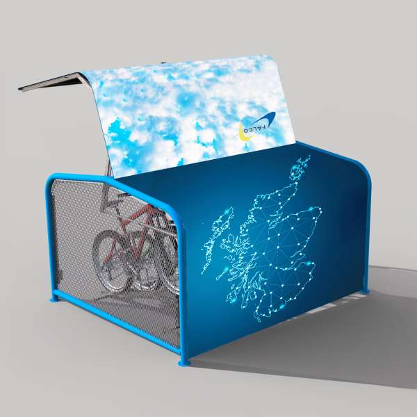 Cycle Parking | Bike Hangars & Cycle Lockers | FalcoPod Bike Hangar | image #30 |  Bike Hangars