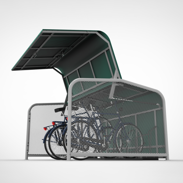 Shelters, Canopies, Walkways and Bin Stores | Cycle Shelters | FalcoPod Bike Hangar | image #41 |  Cycle Hangar