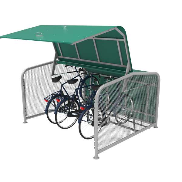 Shelters, Canopies, Walkways and Bin Stores | Cycle Shelters | FalcoPod Bike Hangar | image #1 |  Cycle Hangar