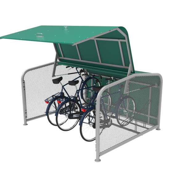 Shelters, Canopies, Walkways and Bin Stores | Cycle Shelters | FalcoPod Bike Hangar | image #37 |  Cycle Hangar