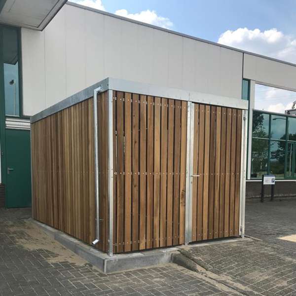 Shelters, Canopies, Walkways and Bin Stores | Bin Stores | FalcoLok-250 Bin Store| Bin Store Shelters, Canopies, Walkways and Bin Stores | Bin Stores | FalcoLok-250 Bin Store | image #7 | Bin Store