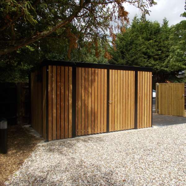 Shelters, Canopies, Walkways and Bin Stores | Storage Shelters | FalcoLok-250 Storage Shelter| Storage Shelter Shelters, Canopies, Walkways and Bin Stores | Storage Shelters | FalcoLok-250 Storage Shelter | image #3 | Storage Shelter