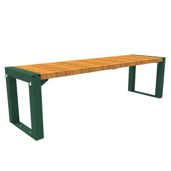 Street Furniture | Seating and Benches | FalcoAcero Bench (Hardwood) | image #4 |  