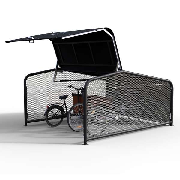 Cycle Parking | Cargo Bike Parking | FalcoCargoPod Hangar | image #1 |  FalcoCargoPod Cargo Bike Locker