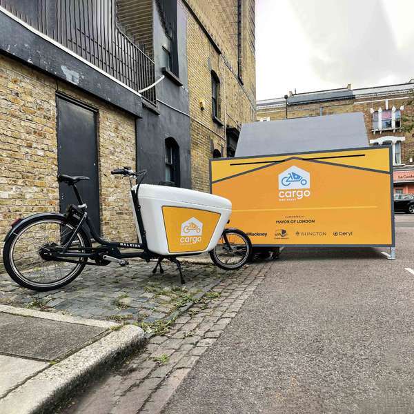 Cycle Parking | Cargo Bike Parking | FalcoCargoBox Cargo Bike Locker | image #3 |  Cargo Bike Locker