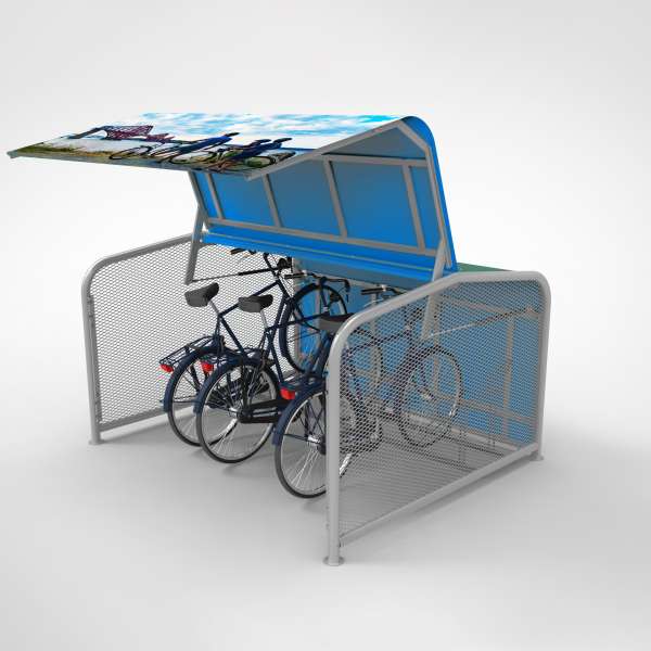 Shelters, Canopies, Walkways and Bin Stores | Cycle Shelters | FalcoPod Bike Hangar | image #29 |  Cycle Hangar