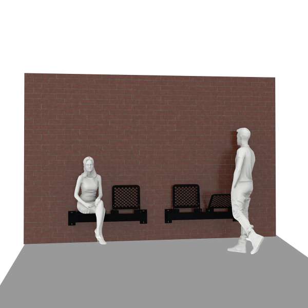 Street Furniture | Modular Seating | FalcoFlip Retractable Seat | image #6 |  FalcoFlip Seating