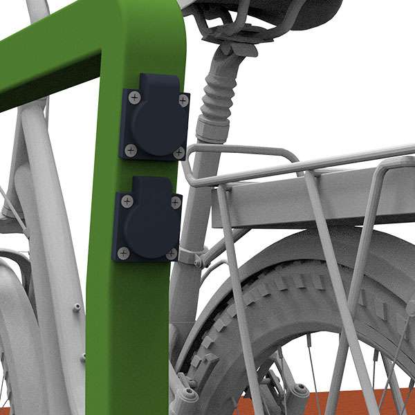 Cycle Parking | e-Bike Cycle Charging | FalcoForce Cycle Stand | image #9 |  