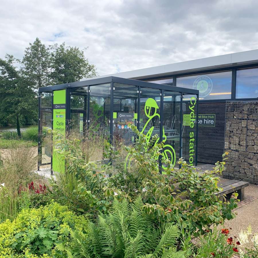 Telford Town Park Cycle Hub