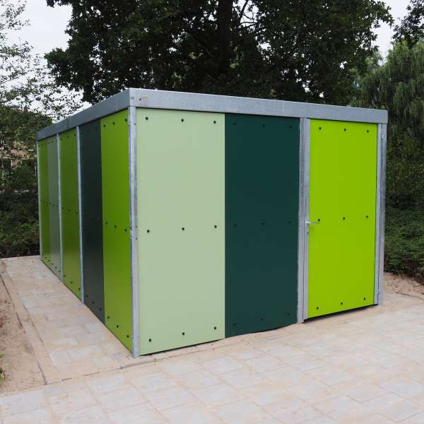 Shelters, Canopies, Walkways and Bin Stores | Bin Stores | FalcoLok-300 Bin Store | image #5 |  Bin Store