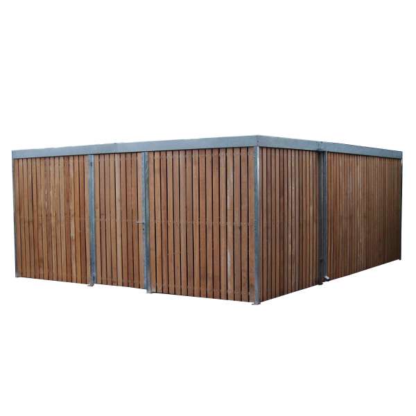 Shelters, Canopies, Walkways and Bin Stores | Bin Stores | FalcoLok-500 Bin Store| FalcoLok-500 Bin Store Shelters, Canopies, Walkways and Bin Stores | Bin Stores | FalcoLok-500 Bin Store | image #1 | FalcoLok-500 Bin Store