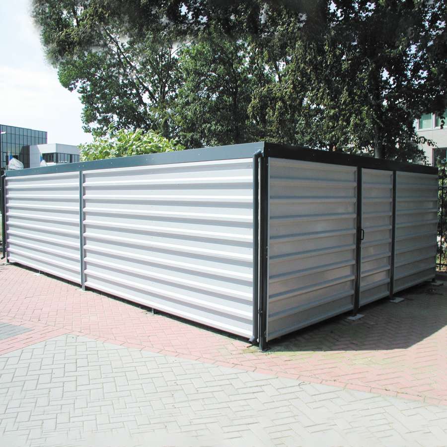 Bin Store Aluzinc Cladding