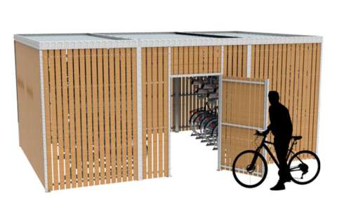 FalcoLok-600 for Two-Tier Cycle Racks