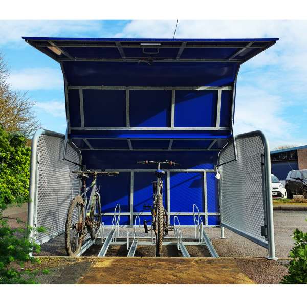 Shelters, Canopies, Walkways and Bin Stores | Cycle Shelters | FalcoPod Bike Hangar | image #24 |  Bike Hangar