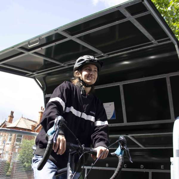 Cycle Parking | Bike Hangars & Cycle Lockers | FalcoPod Bike Hangar | image #5 |  Bike Hangar