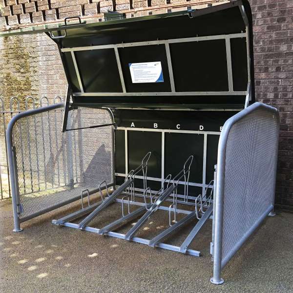 Shelters, Canopies, Walkways and Bin Stores | Cycle Shelters | FalcoPod Bike Hangar | image #17 |  Bike Hangars