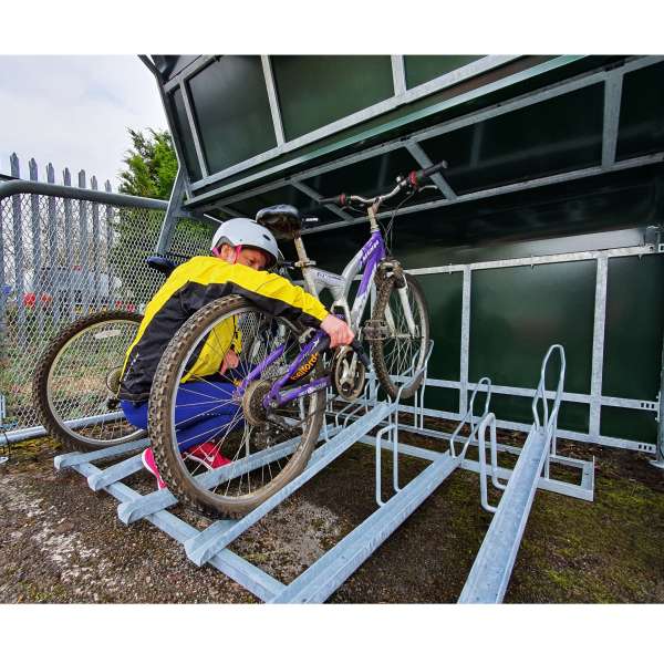 Shelters, Canopies, Walkways and Bin Stores | Cycle Shelters | FalcoPod Bike Hangar | image #23 |  Bike Hangar