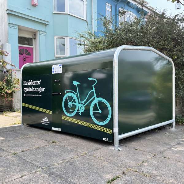 Cycle Parking | Bike Hangars & Cycle Lockers | FalcoPod Bike Hangar | image #8 |  Bike Hangar Brighton & Hove City Council