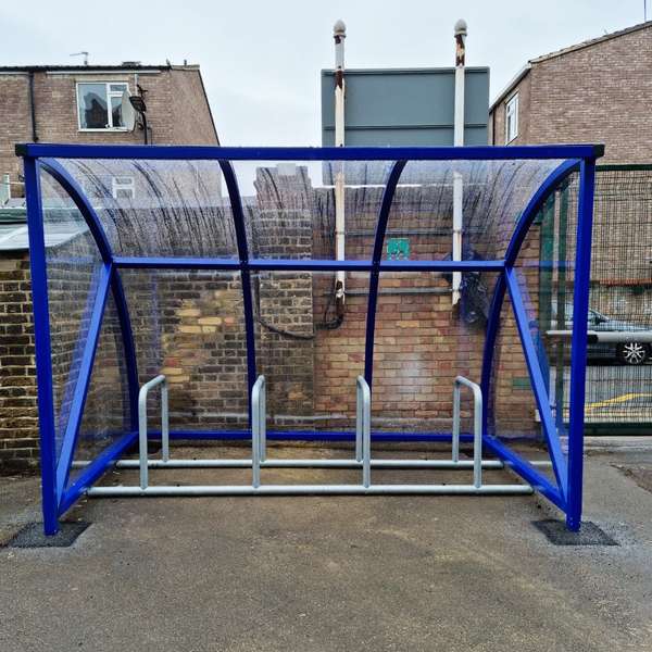 Shelters, Canopies, Walkways and Bin Stores | Cycle Shelters | FalcoQuarter Cycle Shelter | image #3 |  Cycle Shelter