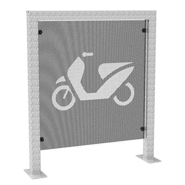 Cycle Parking | Advanced Cycle Products | FalcoScooter Demarcation Panels | image #1 |  