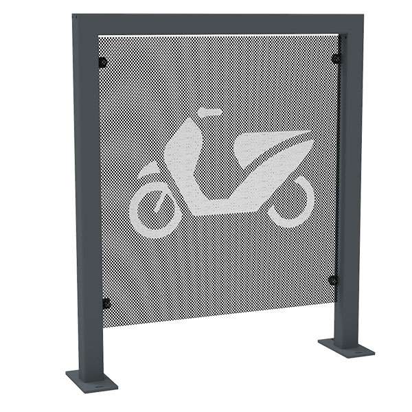 Cycle Parking | Advanced Cycle Products | FalcoScooter Demarcation Panels | image #2 |  