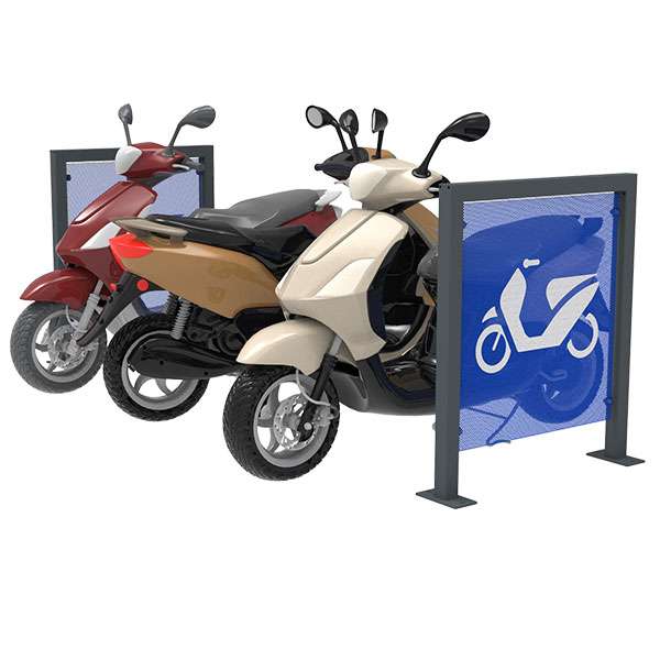 Cycle Parking | Advanced Cycle Products | FalcoScooter Demarcation Panels | image #4 |  