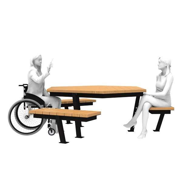 Street Furniture | Picnic Tables | FalcoSix Picnic Table | image #1 |  