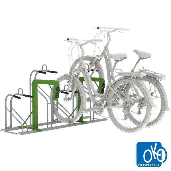 Cycle Parking | Cycle Racks | Ideal 2.0 Cycle Rack with Integrated Charging Points | image #1 |  