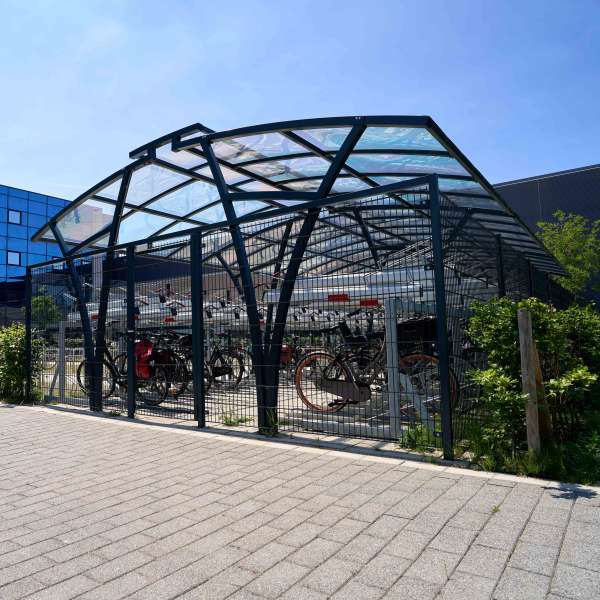 Shelters, Canopies, Walkways and Bin Stores | Canopies and Walkways | FalcoRail Cycle Shelter| Cycle Shelter Shelters, Canopies, Walkways and Bin Stores | Canopies and Walkways | FalcoRail Cycle Shelter | image #3 | Cycle Shelter