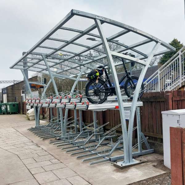 Lenzie Station Cycle Parking