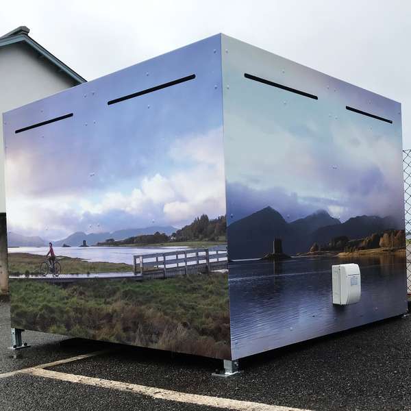 Shelters, Canopies, Walkways and Bin Stores | Cycle Shelters | FalcoCrea and FalcoCrea+ Cycle Stores | image #5 |  Cycle Locker