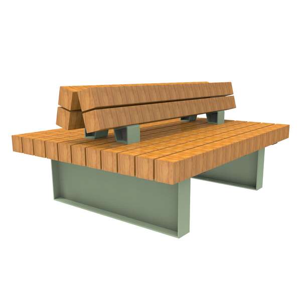 Street Furniture | Seating and Benches | FalcoGlory Double-Sided Sofa with Double Backrest | image #1 |  