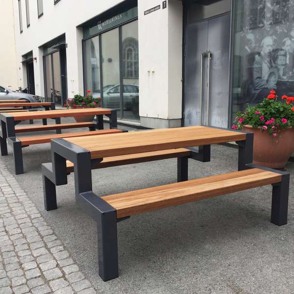Street Furniture | Picnic Tables | FalcoBloc Picnic Table (Open Frame) | image #7 |  Picnic Tables