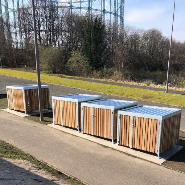 Cycle Parking | e-Bike Cycle Charging | FalcoCrea and FalcoCrea+ Cycle Stores | image #9 |  Cycle Lockers