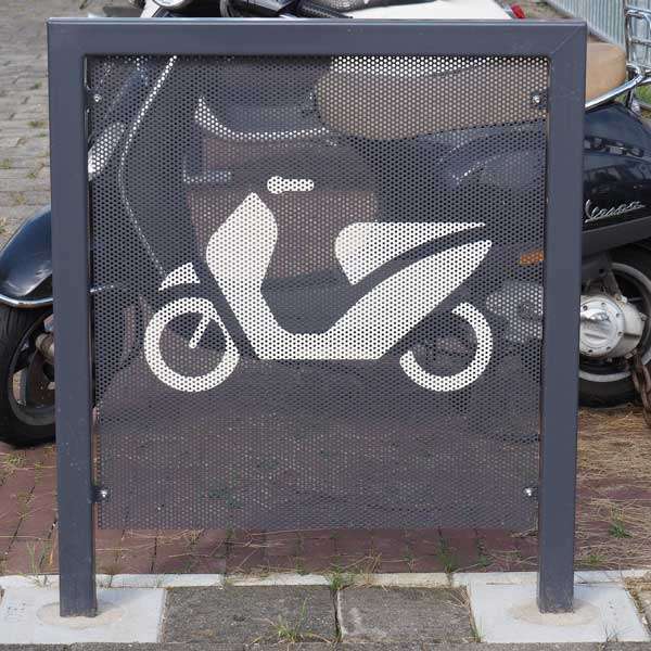 Cycle Parking | Advanced Cycle Products | FalcoScooter Demarcation Panels | image #6 |  
