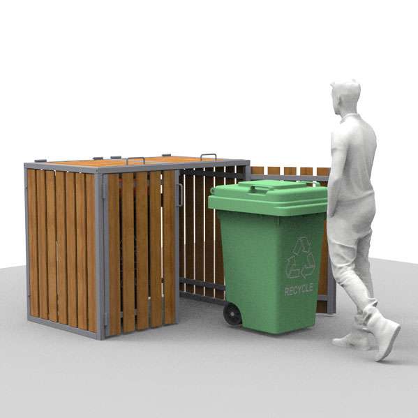 FalcoTainer Wheelie Bin Storage