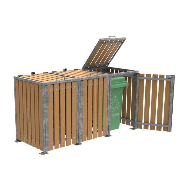 Shelters, Canopies, Walkways and Bin Stores | Bin Stores | FalcoTainer Wheelie Bin Storage Shelters, Canopies, Walkways and Bin Stores | Bin Stores | FalcoTainer Wheelie Bin Storage | image #1 |