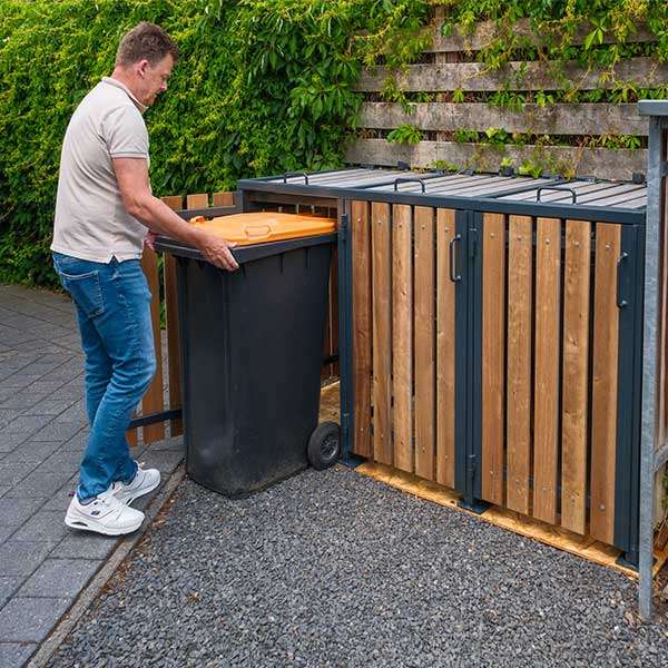 Shelters, Canopies, Walkways and Bin Stores | Bin Stores | FalcoTainer Wheelie Bin Storage Shelters, Canopies, Walkways and Bin Stores | Bin Stores | FalcoTainer Wheelie Bin Storage | image #10 |
