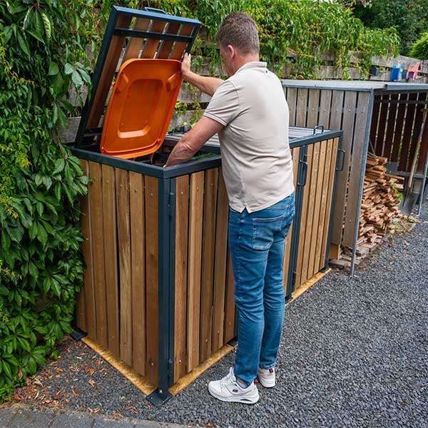Shelters, Canopies, Walkways and Bin Stores | Bin Stores | FalcoTainer Wheelie Bin Storage Shelters, Canopies, Walkways and Bin Stores | Bin Stores | FalcoTainer Wheelie Bin Storage | image #9 |