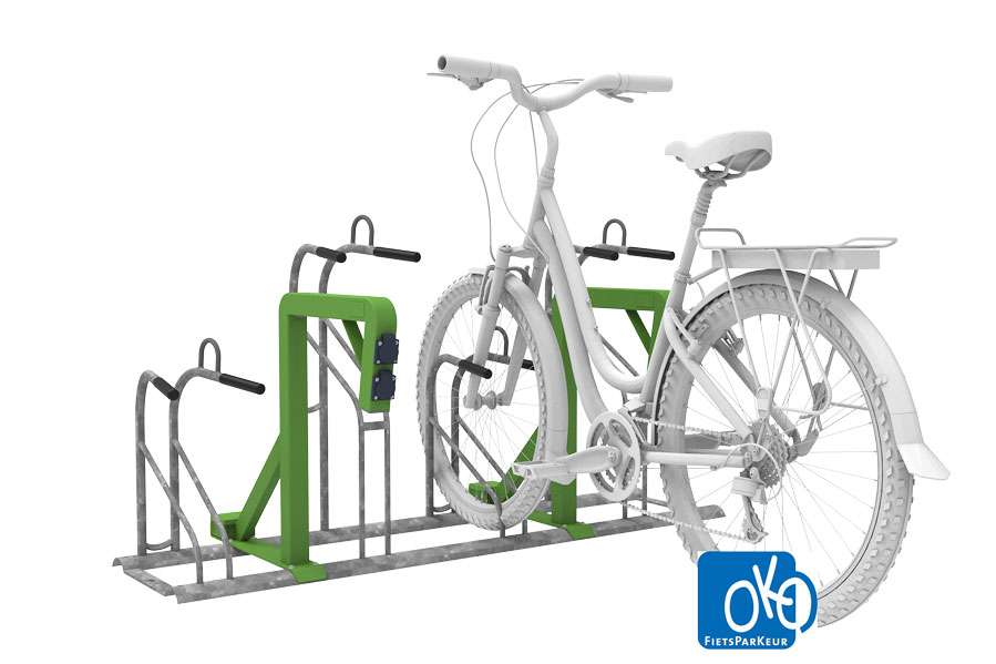 Ideal 2.0 Cycle Rack with Integrated Charging Points
