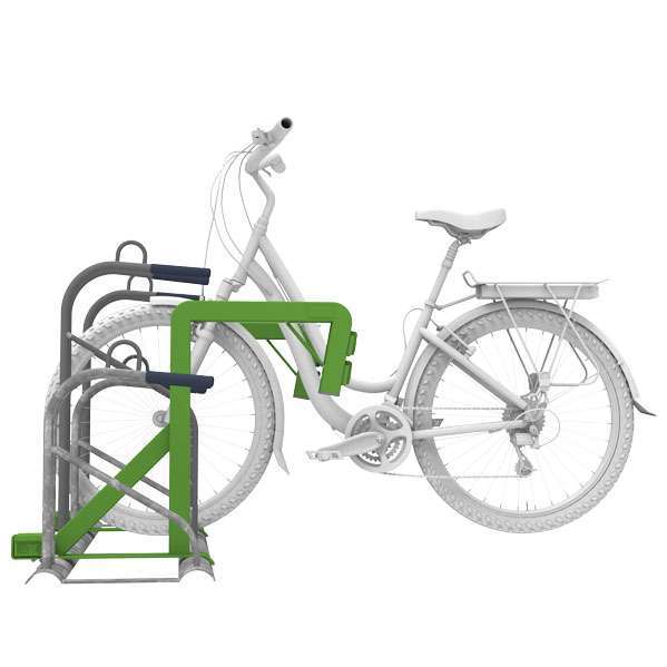 Fietsenrek met oplaadpunt