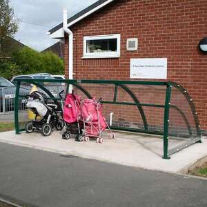 FalcoRoller Buggy shelter for Beresford Surestart Children's Centre