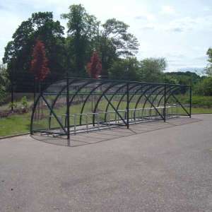 FalcoQuarter cycle parking for Uddingston Grammar School