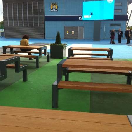 FIFA Delegation enjoy Falco products at Manchester City Football Club!