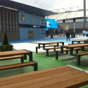 FIFA Delegation enjoy Falco products at Manchester City Football Club!