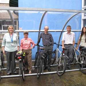 FalcoQuarter Cycle Shelter for the John Pollock Centre